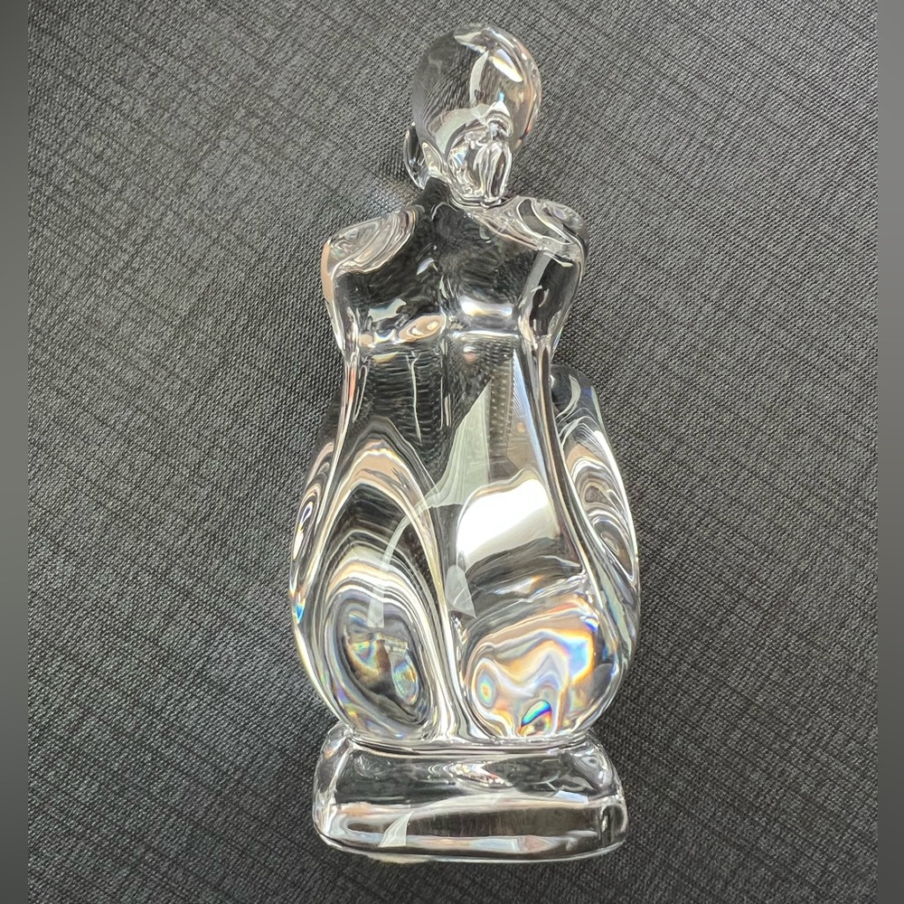 Baccarat Robert Riot Woman and Child 
Crystal Figure - Picture 7 of 11